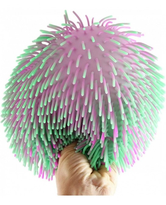 9 Inch Thick Squishy Puffer Ball - Tie-Dye Green $23.45 Gags & Practical Joke Toys