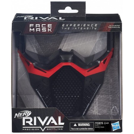 Rival Face Mask (Red) 3.19'' x 9.76'' $55.56 Toy Foam Blasters & Guns