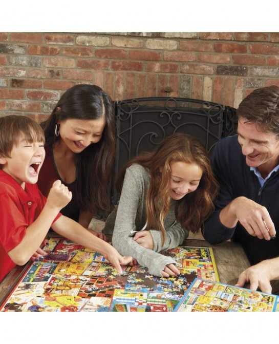 Puzzles Lakeside Cabin 1000 Piece Jigsaw Puzzle $35.17 Jigsaw Puzzles