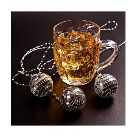 10Pcs Disco Mirror Ball Necklaces for 1970s Disco Accessories 70s Party Favors Theme Supplies Decorations Cosplay Props $20.3...