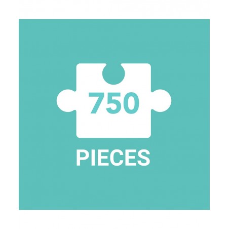 Mackenzie-Childs Blooming Kettle 750 Piece Shaped Puzzle from - Shaped Jigsaw Puzzle Featuring Original Artwork Thick and Stu...