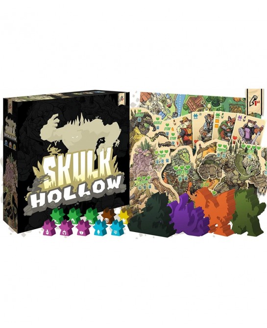 Skulk Hollow Board Game – an Asymmetric Tactics Game of Giant Guardians and Clever Foxes for 2 Players $77.76 Board Games