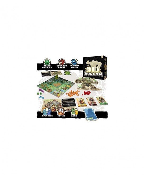 Skulk Hollow Board Game – an Asymmetric Tactics Game of Giant Guardians and Clever Foxes for 2 Players $77.76 Board Games