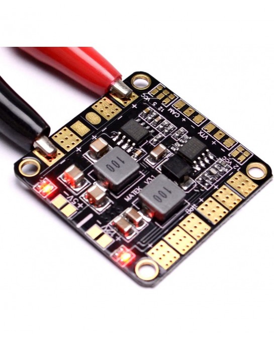 Matek V3.1 PDB Power Distribution Board with BEC 5V&12V Mini Power Hub for Multicopter Quadcopter $22.28 Hobby RC Quadcopters...