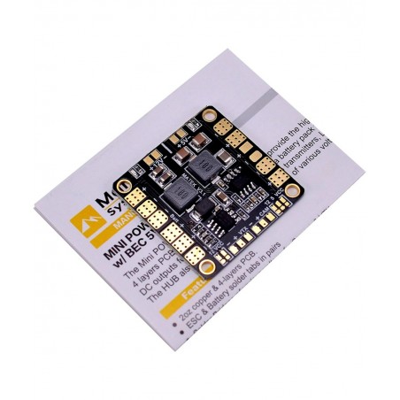 Matek V3.1 PDB Power Distribution Board with BEC 5V&12V Mini Power Hub for Multicopter Quadcopter $22.28 Hobby RC Quadcopters...