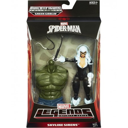 Marvel The Amazing 2 Marvel Legends Infinite Series Skyline Sirens Action Figure Black Cat 6 Inches $84.17 Action Figures