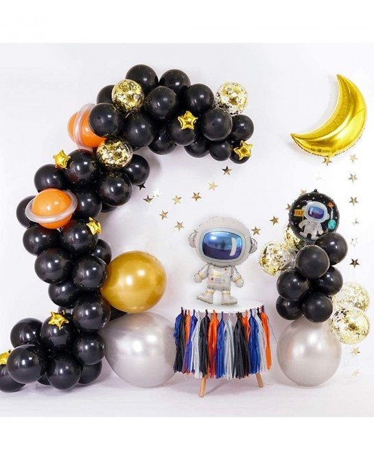 100pcs Balloons Black Latex 10" Pearl Black Balloons Helium Black Balloon for Black Balloon Garland Arch Wedding Birthday Par...