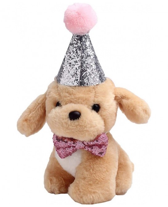 Dog Birthday Party Supplies WOOF Letter Balloons Paw Print Balloons Pet Birthday Hat Happy Birthday Banner for Dog Birthday P...
