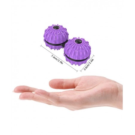 Fidget Ball Spinner Acupressure Massage Balls Hand Spinner Fidget Toys for Kids and Adults with Anxiety Autism ADHD/ADD Relie...