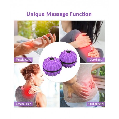 Fidget Ball Spinner Acupressure Massage Balls Hand Spinner Fidget Toys for Kids and Adults with Anxiety Autism ADHD/ADD Relie...