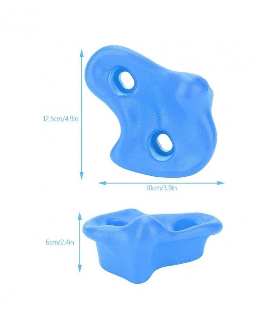 Rock Climbing Holds 10 Pcs Safety Comfortable Climbing Stones Kit with Hardware Fittings for Children Playground $82.92 Play ...