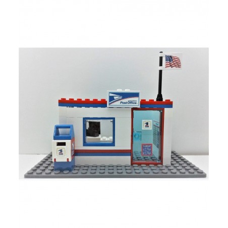 Building Bricks Toys City USPS Postal Service Post Office Mail Delivery Set for Kids MOC Custom. Great Birthday Gift for Kids...