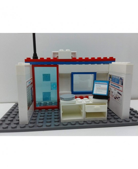 Building Bricks Toys City USPS Postal Service Post Office Mail Delivery Set for Kids MOC Custom. Great Birthday Gift for Kids...