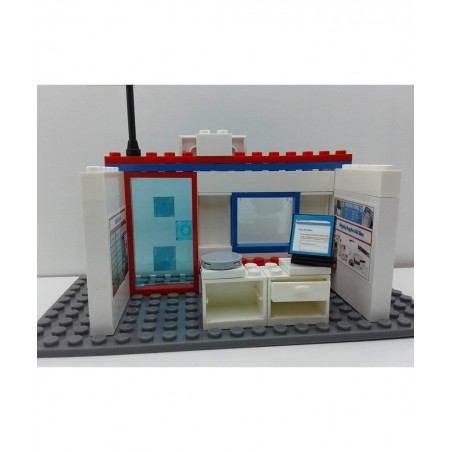 Building Bricks Toys City USPS Postal Service Post Office Mail Delivery Set for Kids MOC Custom. Great Birthday Gift for Kids...