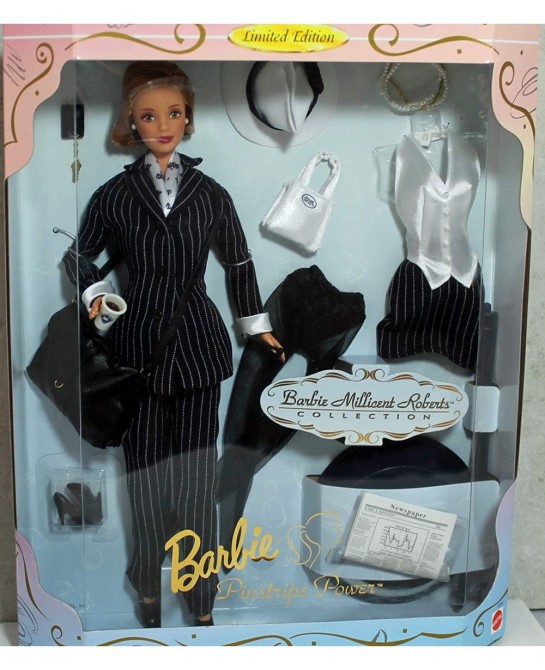 Millicent Roberts Pinstripe Power Doll & Extra Fashion Limited Edition (1997) $91.13 Dolls