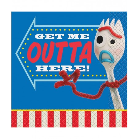 Toy Story 4 Lunch Napkins - 16 per package $14.37 Kids' Party Tableware