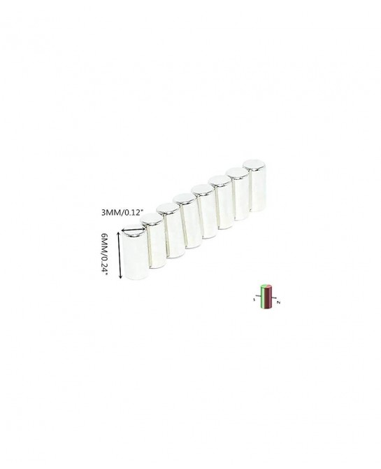 200 Pack 3D Printed Cartan Board Connector for 3D Printing Project of a Settlers of Cartan Board Game 3×6mm Metal Rod 3500 Gs...