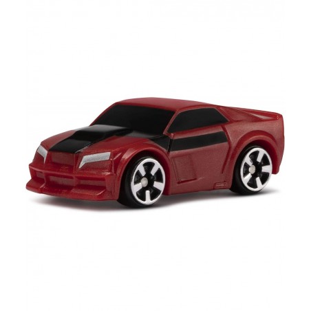 Mini Vehicle Hauler - Features 4 Exclusive Vehicles - Open The Top of The Trailer / Lower The Back Ramp to Load Up to 8 Vehic...