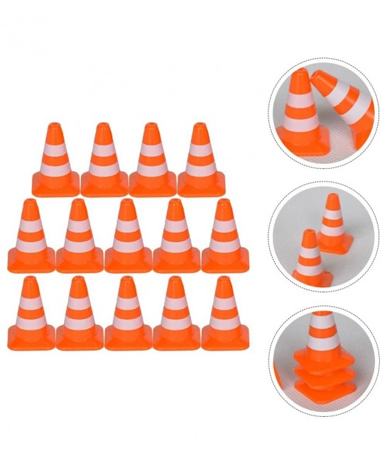 14Pcs Mini Traffic Cones 1. 37 inch Play Traffic Signs Safety Cones Mini Road Signs Toy for Kids Street Signs Playset $19.74 ...