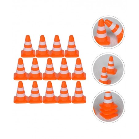 14Pcs Mini Traffic Cones 1. 37 inch Play Traffic Signs Safety Cones Mini Road Signs Toy for Kids Street Signs Playset $19.74 ...