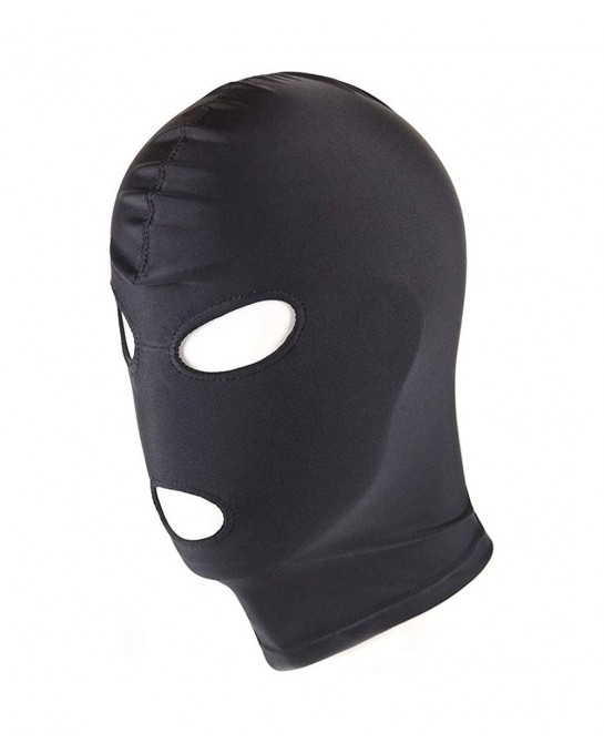 Full Cover Spandex Zentai Hood Mask Elastic Breathable Open Eyes And Mouth Cosplay Halloween Costume Hood Mask $20.78 Kids' D...