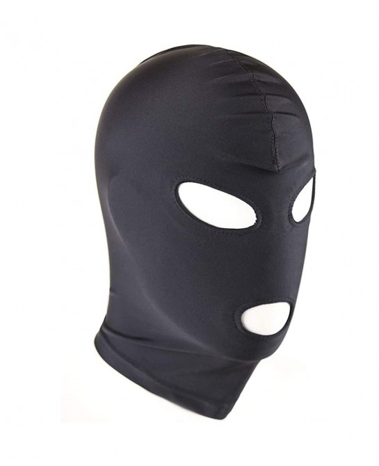 Full Cover Spandex Zentai Hood Mask Elastic Breathable Open Eyes And Mouth Cosplay Halloween Costume Hood Mask $20.78 Kids' D...