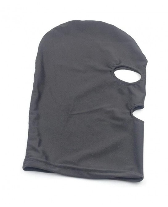 Full Cover Spandex Zentai Hood Mask Elastic Breathable Open Eyes And Mouth Cosplay Halloween Costume Hood Mask $20.78 Kids' D...