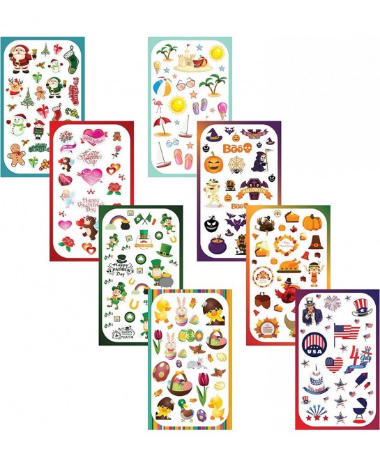 Year-Round Holiday Stickers Variety Pack: Fun Assortment of Designs for a Whole Year (400+ Stickers) $25.43 Kids' Stickers