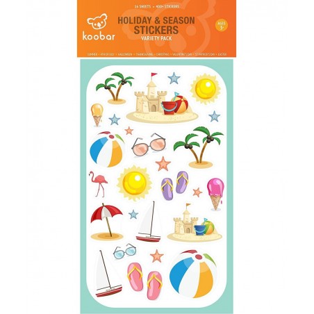 Year-Round Holiday Stickers Variety Pack: Fun Assortment of Designs for a Whole Year (400+ Stickers) $25.43 Kids' Stickers