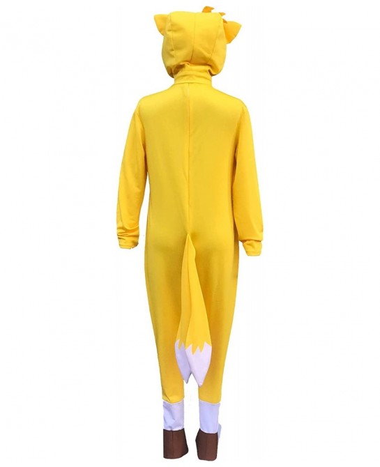 The Hedgehog Kids Jumpsuit Deluxe Cartoon Costume 2022 Movie for Children Cosplay Masquerade Suit $47.48 Kids' Costumes