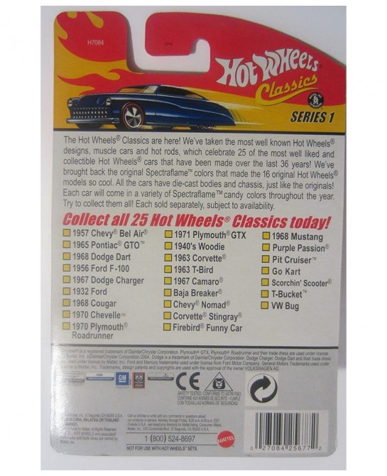 1968 Mustang Classics Series 1 - 19 of 25 $49.58 Kids' Play Cars & Race Cars