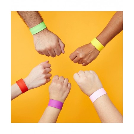 Snap Bracelets Birthday Party Favors (6 Colors 24 Pack) $25.17 Kids' Dress-Up Accessories