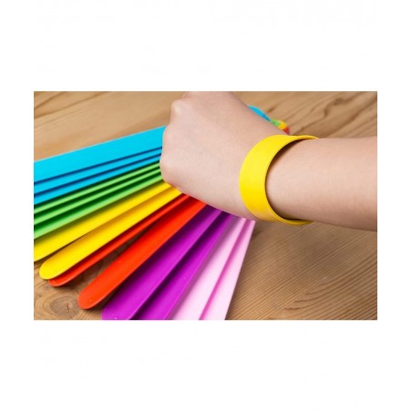Snap Bracelets Birthday Party Favors (6 Colors 24 Pack) $25.17 Kids' Dress-Up Accessories