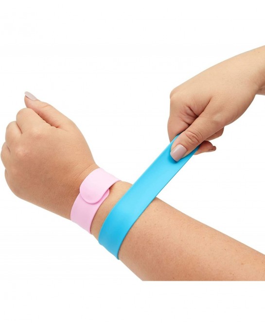 Snap Bracelets Birthday Party Favors (6 Colors 24 Pack) $25.17 Kids' Dress-Up Accessories