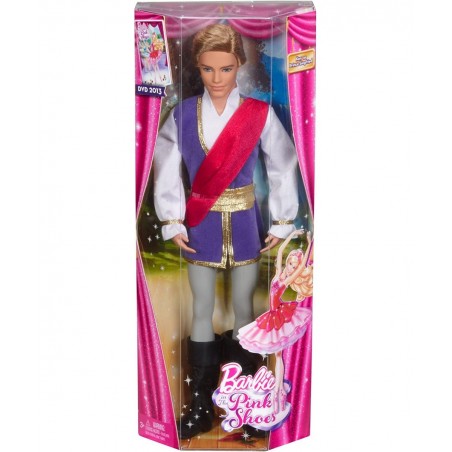 Mattel in the Pink Shoes Prince Siegfried Doll $80.80 Dolls