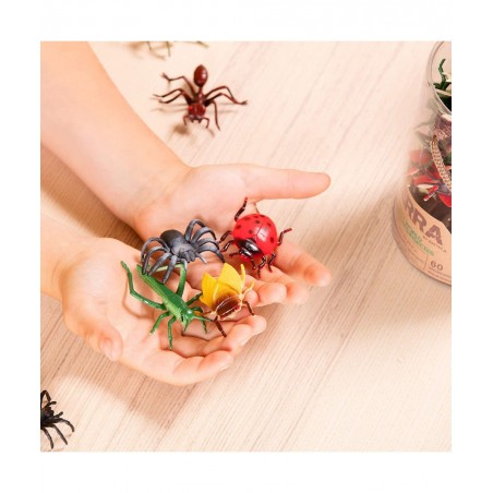 – Reptiles In Tube – Assorted Reptile Animal Toys For Kids 3+ (60 Pc) $20.92 Play Figure Playsets