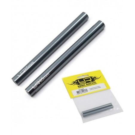 Threaded Aluminum Link Pipe 6X65mm (2pcs) Gunmetal $17.78 Hobby Remote & App Controlled Vehicle Parts