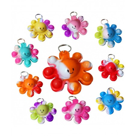 24 packs octopus Funny Small Summer Gift Unique Mini Item Assorted fidgets Toys for Kids Children Students Gift from Classroo...