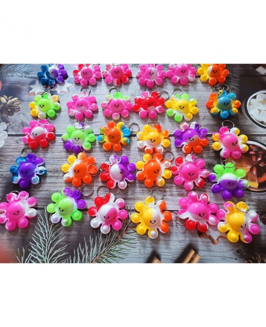 24 packs octopus Funny Small Summer Gift Unique Mini Item Assorted fidgets Toys for Kids Children Students Gift from Classroo...