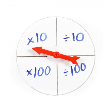 Suction Spinners - Set of 10 - Arrow Spinner for Games - Versatile Tool for Home and Classroom Probability Activities $25.01 ...