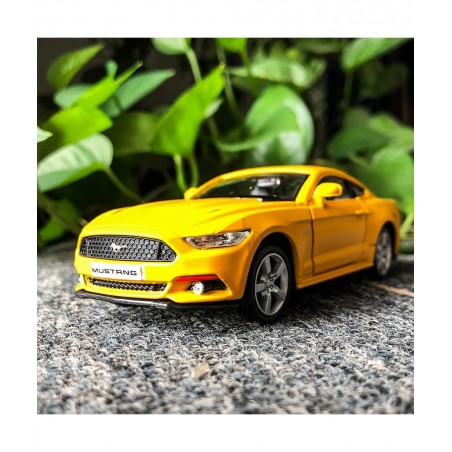 1/36 Scale Mustang GT 2015 Casting Car Model Zinc Alloy Toy Car for Kids Pull Back Vehicles Toy Car for Toddlers Kids Boys Gi...
