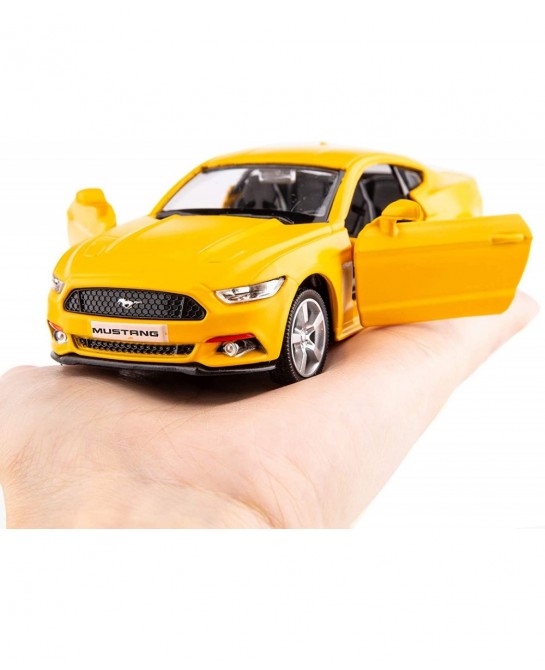 1/36 Scale Mustang GT 2015 Casting Car Model Zinc Alloy Toy Car for Kids Pull Back Vehicles Toy Car for Toddlers Kids Boys Gi...