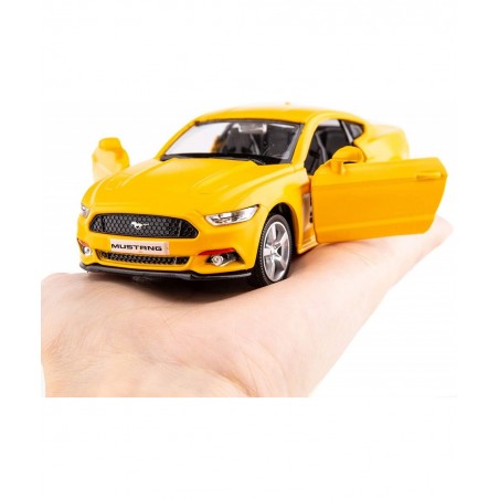 1/36 Scale Mustang GT 2015 Casting Car Model Zinc Alloy Toy Car for Kids Pull Back Vehicles Toy Car for Toddlers Kids Boys Gi...