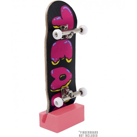 Fingerboard Holder Bubblegum Colorway - Rectangular Fingerboard Stand - Made in The USA $13.82 Finger Toys