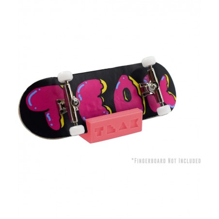 Fingerboard Holder Bubblegum Colorway - Rectangular Fingerboard Stand - Made in The USA $13.82 Finger Toys