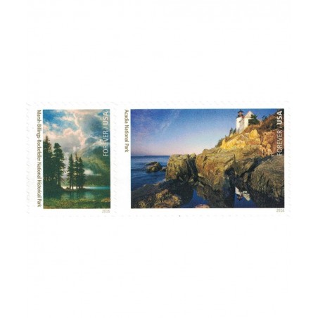 National Parks Forever Stamps Sheet of 16 Postage Stamps 2016 $55.33 Collectibles Display & Storage