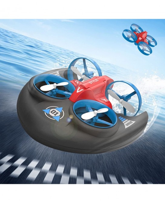 3 in 1 RC Boat Remote Contoal Drones/Car Toys for Kids Age 8-12 Drone Rechargeable Pool & Lake Gift for Boys Girls (Red) $65....