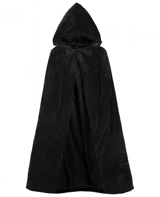 Kids Hooded Velvet Cloak Cape for Halloween Christmas Cosplay Costumes $41.03 Kids' Costumes