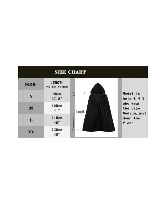Kids Hooded Velvet Cloak Cape for Halloween Christmas Cosplay Costumes $41.03 Kids' Costumes