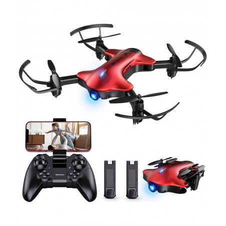 Drone with Camera DROCON 1080P Remote Control Drone for Kids Beginners FPV Drone App Control Gravity Control One-key Return 2...
